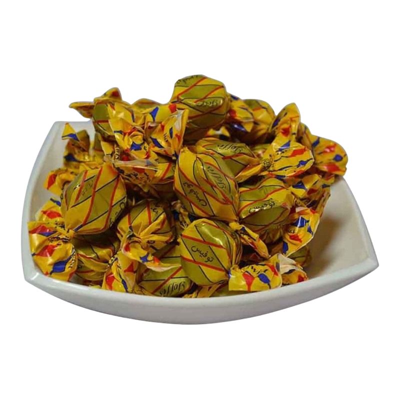 شکلات تافی مغزدار